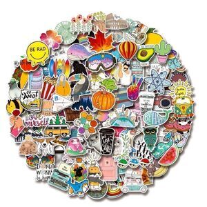100pc Vinyl Sticker Set 